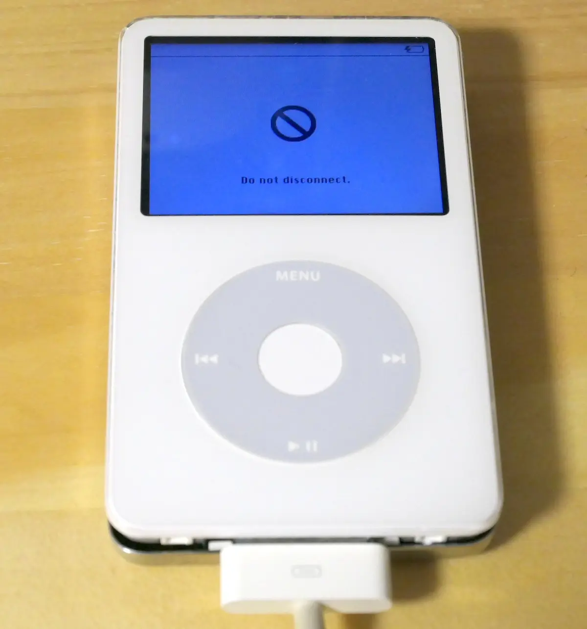 iPod第五世代システム復旧1
