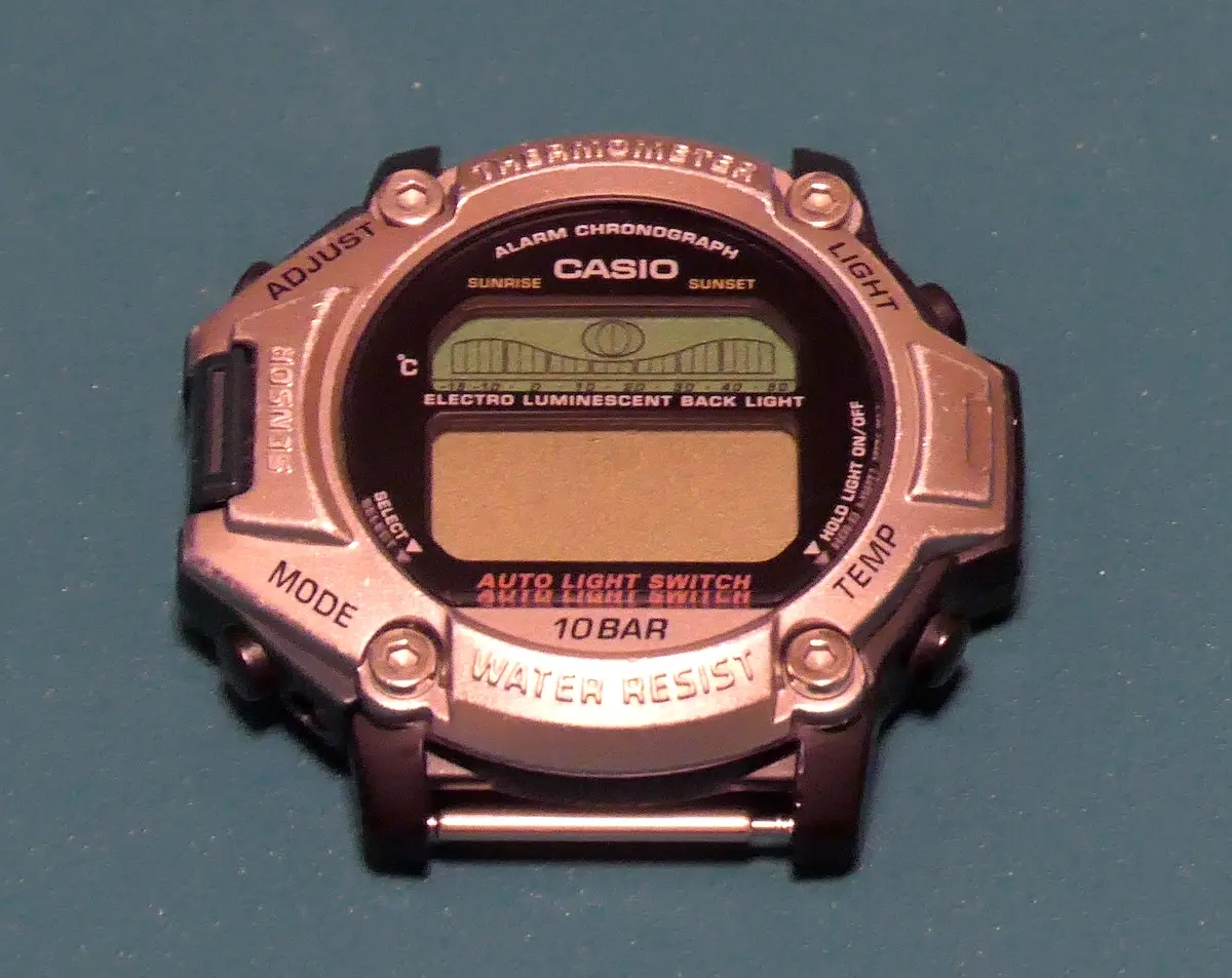 電池切れのPROTREK1462 表