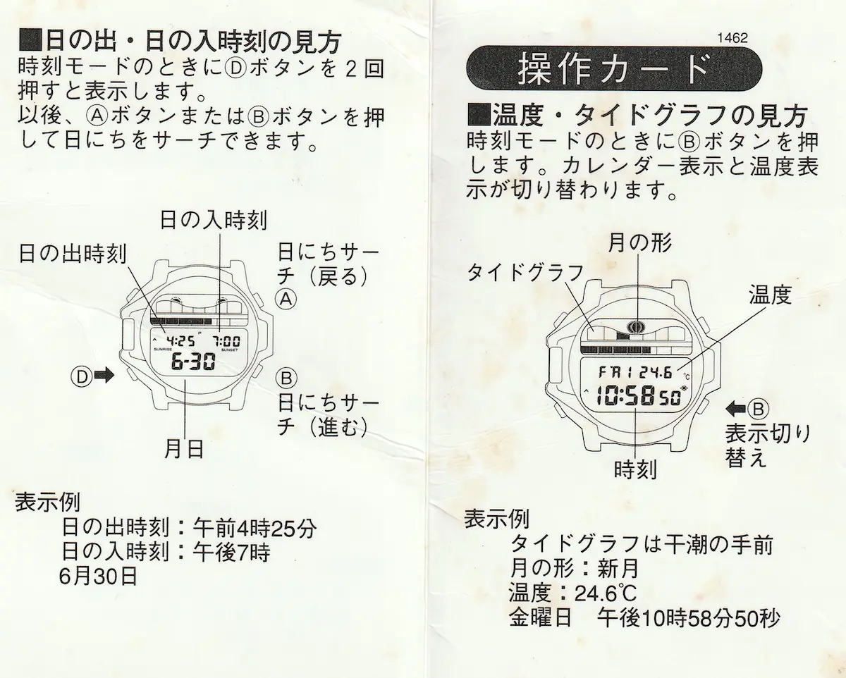 操作カード 表